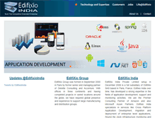 Tablet Screenshot of edifixio.co.in